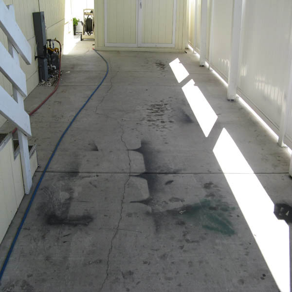 Driveway Cleaning Paint/ Oil Stain Removal
