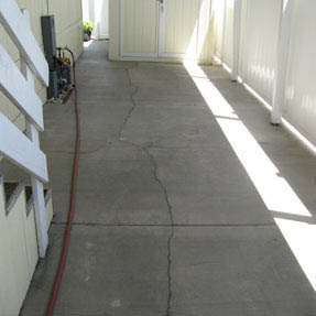 Pressure Washing Oil Stain Removal