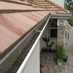 Rain Gutter Cleaning Commercial Property